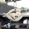 Wings Angel Vibrant Car Rearview Mirror Accessory For Pet Lovers Gift Stylish