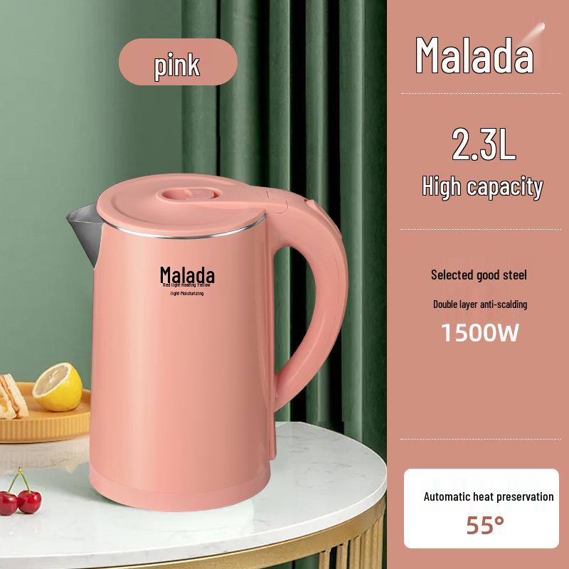 Malata Velkokapacitní elektrická konvice - Rychlý var, Izolovaná, Automatické vypnutí.