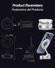 K007/K009 Strong Magnetic Car Phone Holder Foldable Design 360° Adjustable Vacuum Mount for Car/Desk/Bathroom/Universal Use