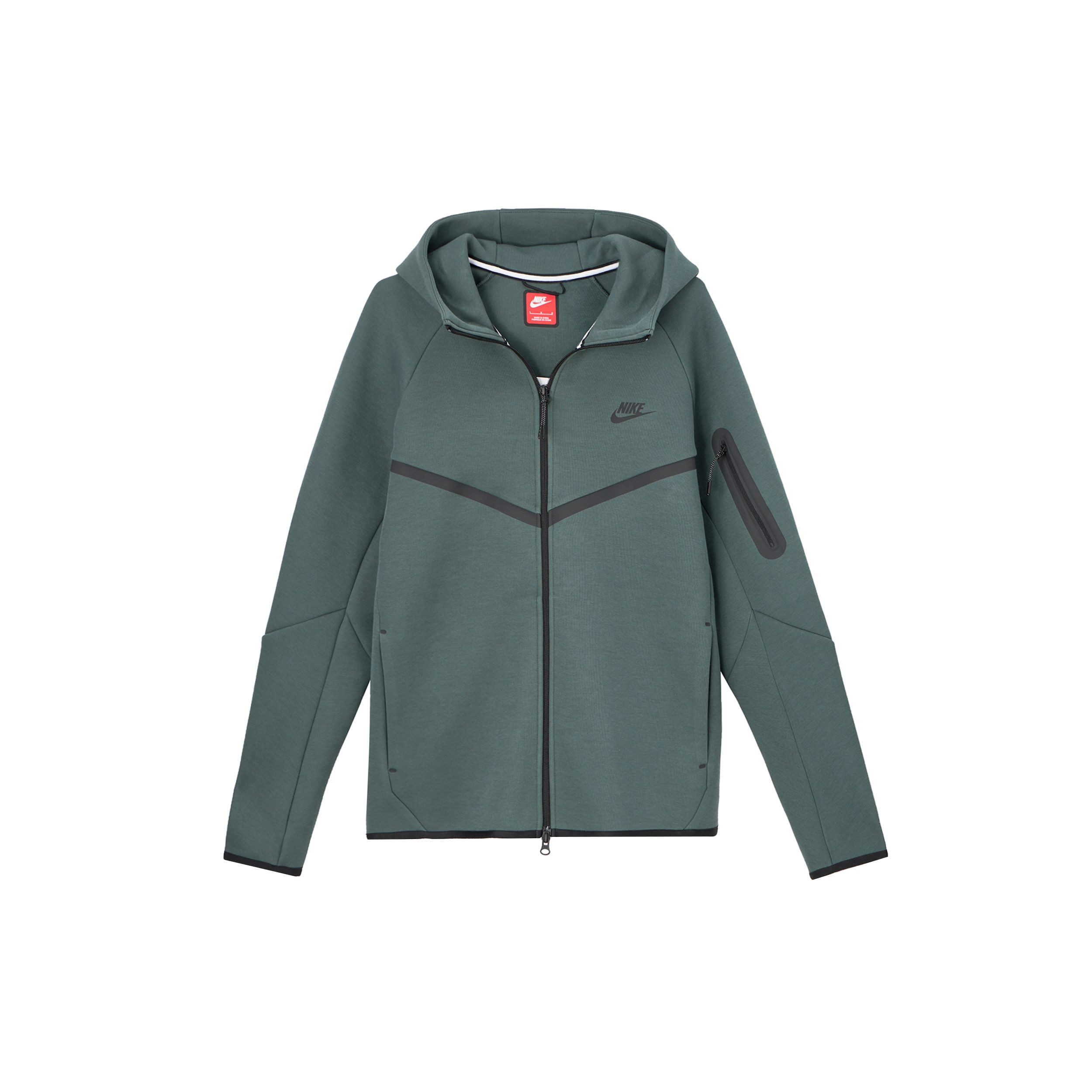 Nike Sportswear Tech Fleece Windrunner Full-Zip Hooded Jacket Green Men s HV0950-338 S