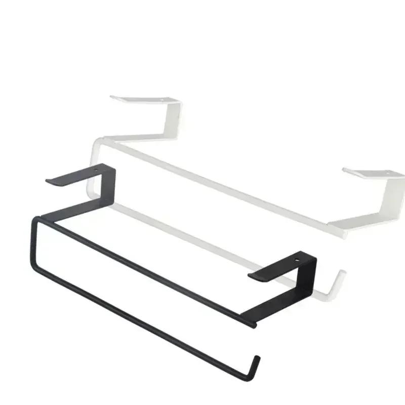 

Новые многофункциональные кухонные принадлежности для хранения, белая черная полка для туалетной бумаги, подставка для рулонов бумаги в минималистском стиле, домашний органайзер, вешалка для салфеток белый