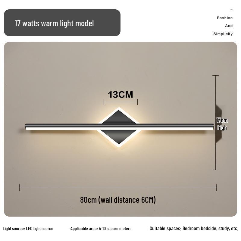 Modern LED Vanity Mirror Light: Simple Bathroom Wall Lamp for Makeup & Cabinet Illumination