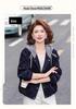 Stylish 2026 Spring Denim Jacket for Middle-Aged & Elderly Women - Casual Hooded Outerwear