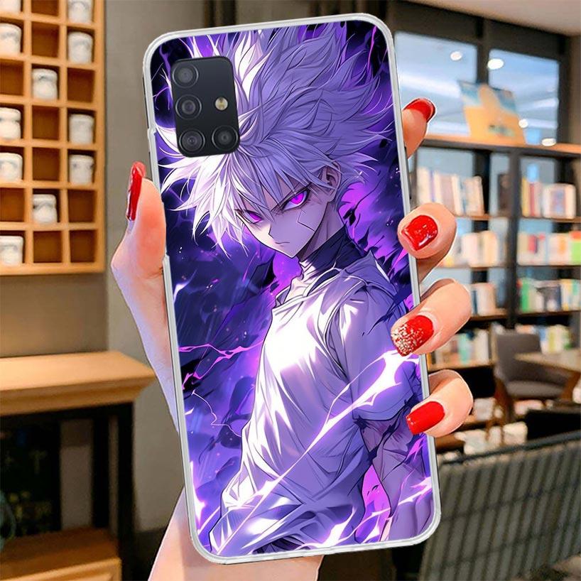 Hot Anime Hunter X Cover Phone Case For Samsung Galaxy A12 A22 A32 A52 A72 A02S Phone Case Note 20 Ultra 10 S10 Plus A51 A71 A50