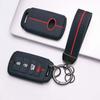 Key Fob Cover for Hyundai with Keychain Anti-Scratch Guard Shockproof Protection Soft Grip Texture Responsive Button Touch Dust Resistant Cover