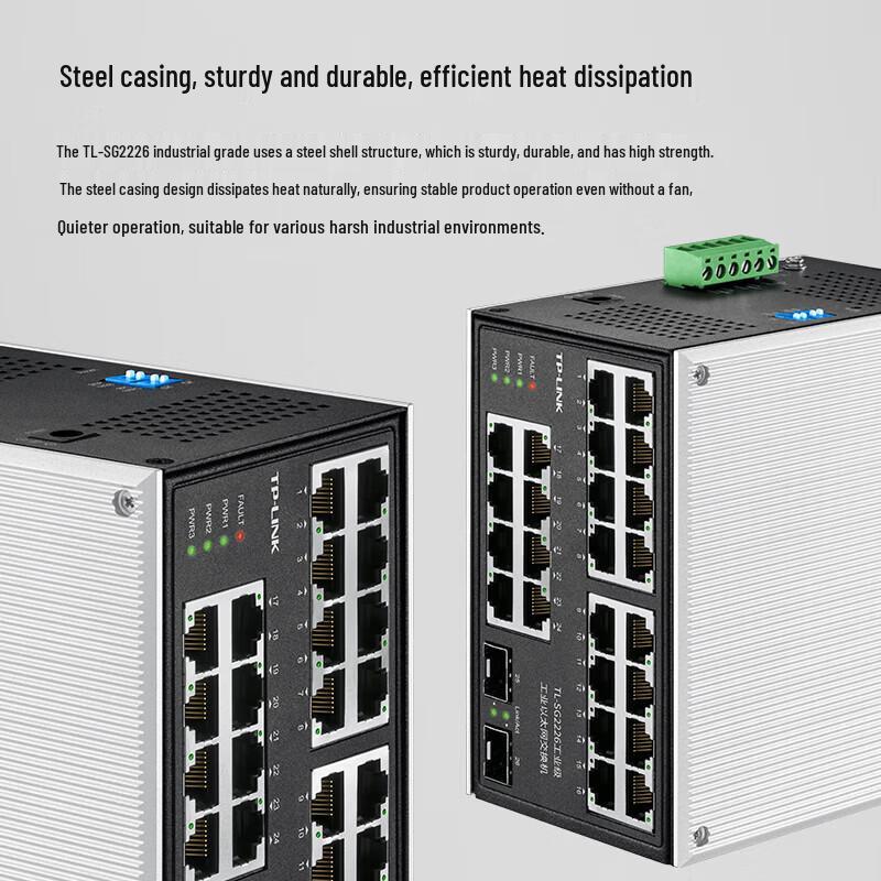 TP-LINK 26-Port Gigabit Industrial Managed Switch