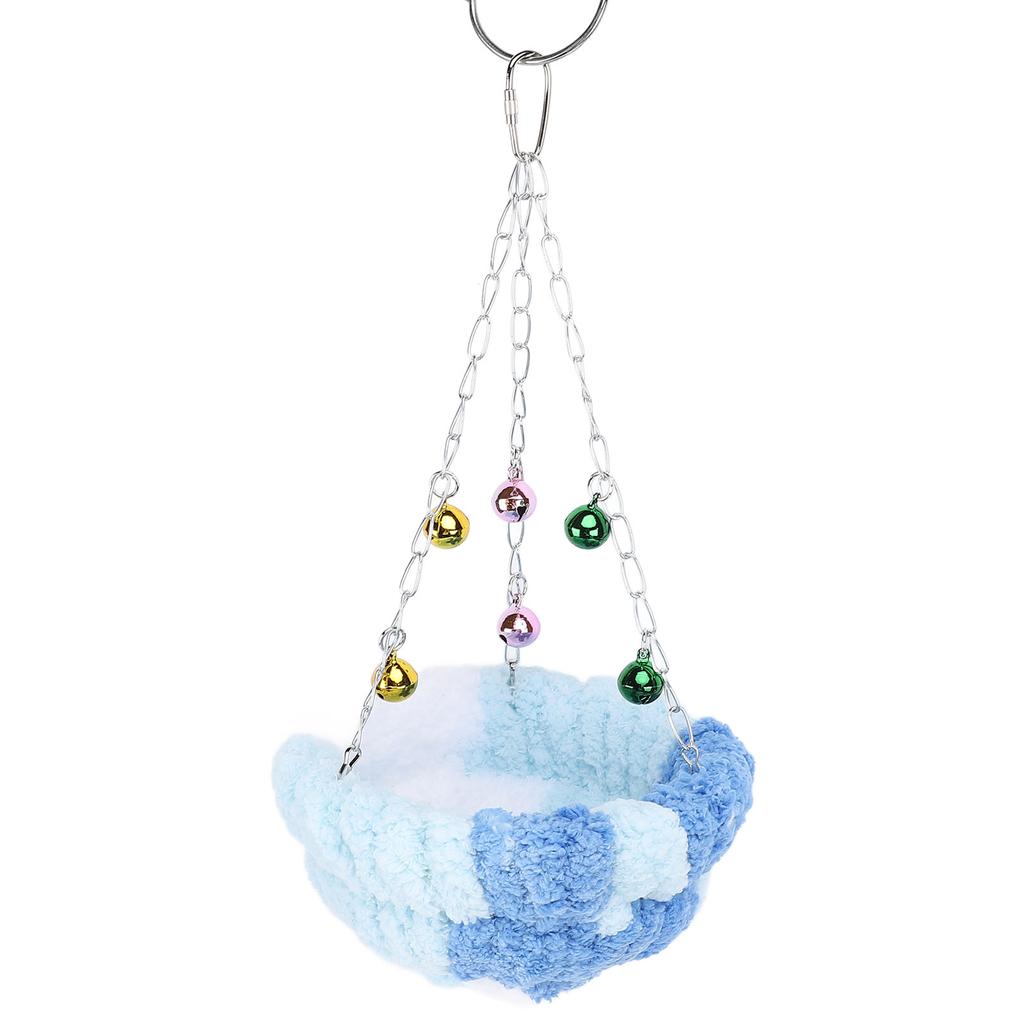 Bird Hanging Nest Soft Comfortable Warm Relaxing Safe Bird Swing Nest Bed for Parrot Parakeet