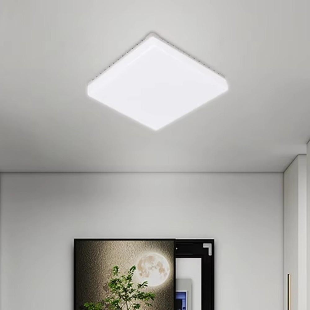 20/30/40/60/80W Square LED Ceiling Lamp Waterproof Spotlight E27 LED Bulb  Living Room
