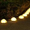 Cobblestone Shaped Solar Stone Lamp Energy Saving Waterproof Outdoor Pebble Lamp Wireless Solar Powered LED Solar Light Garden