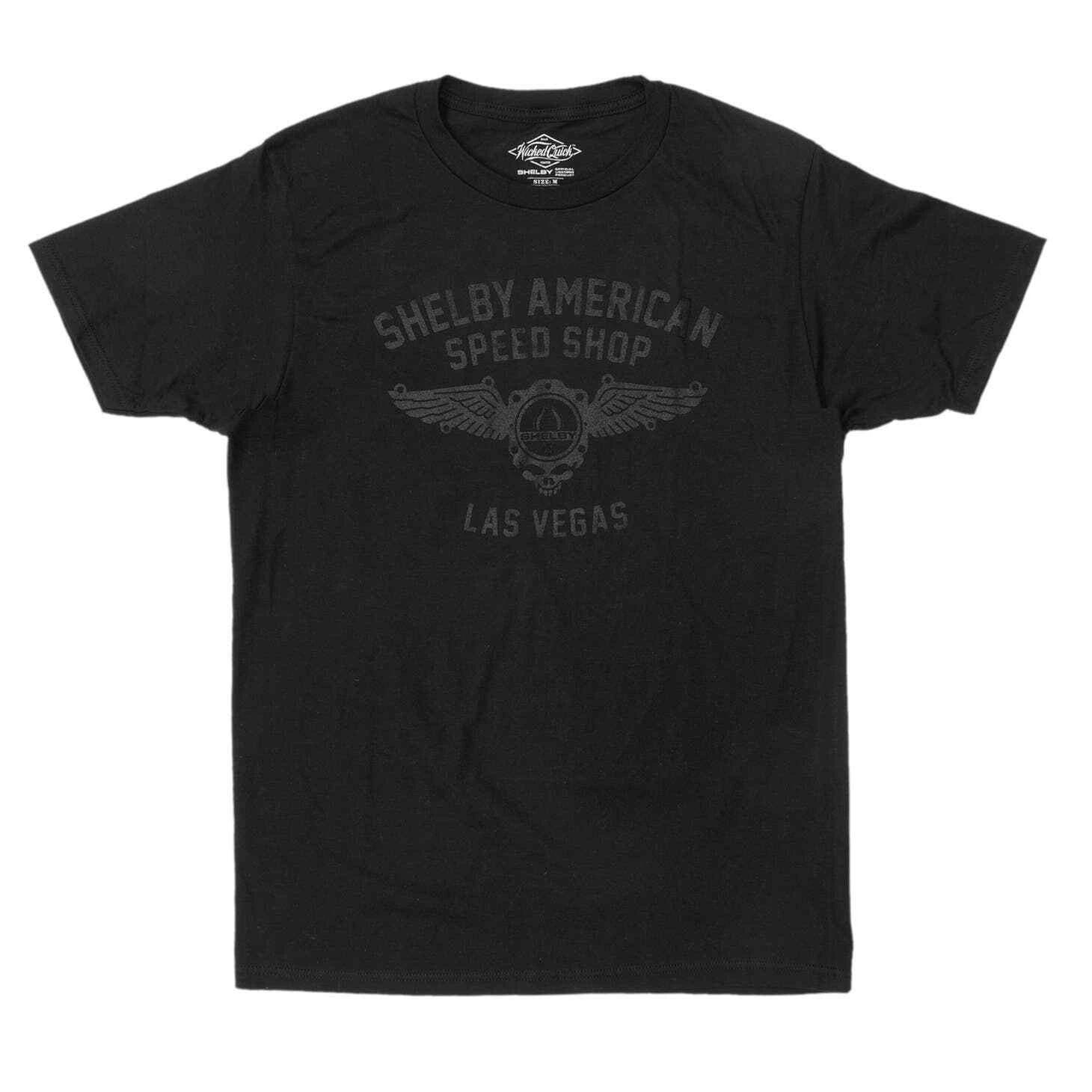 

Premium Shelby American Speed Shop T-Shirt by Wicked Quick XL