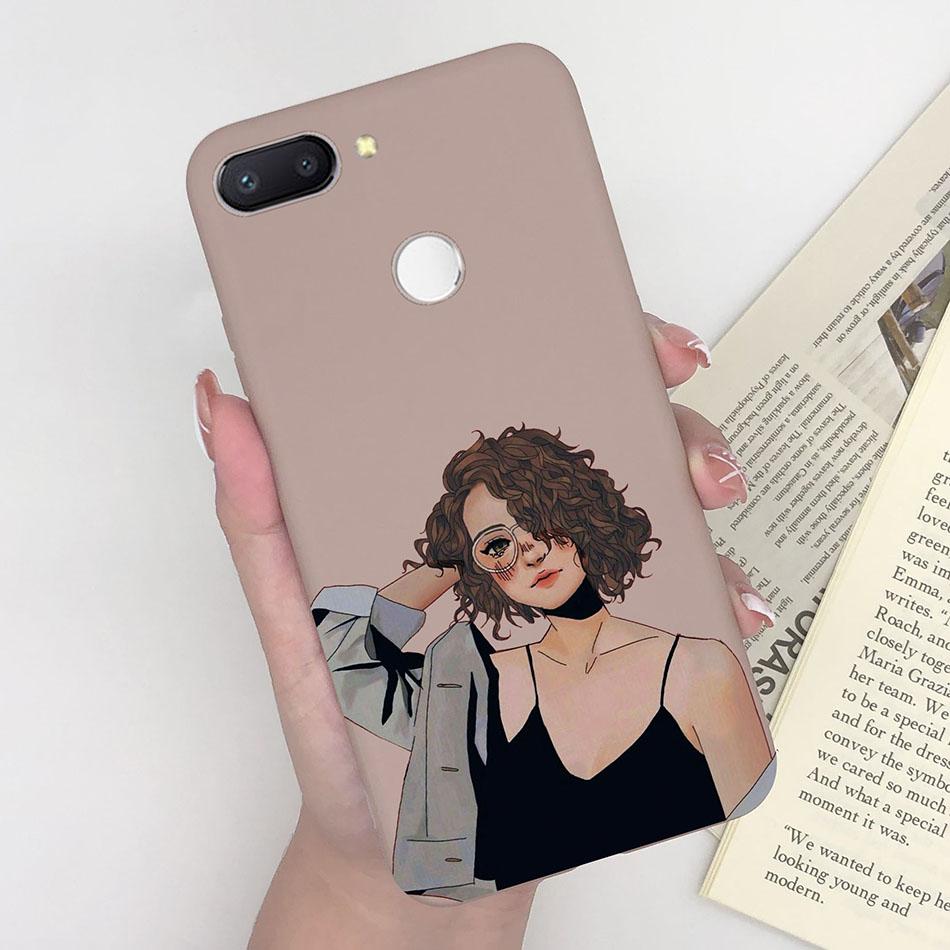 Hülle Für Xiaomi Redmi 6 Pro 6A Silikon Weiches TPU Rückabdeckung Handyhülle Für Funda Xiaomi redmi 6 A Pro Redmi6 Stoßstange Hülle Schale