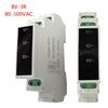 Mini Modular-Voltmeter Gauge Three Phase Voltage Meter-Monitor 80V-500V Din Rail