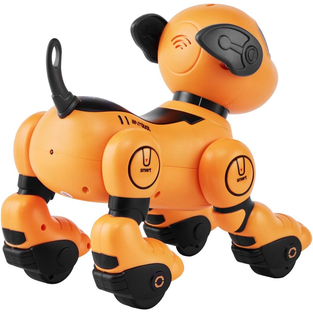 RC Roboter Hund Spielzeug Sprechend Tanzend Berührung & Stimme Fernbedienung Programmierbar