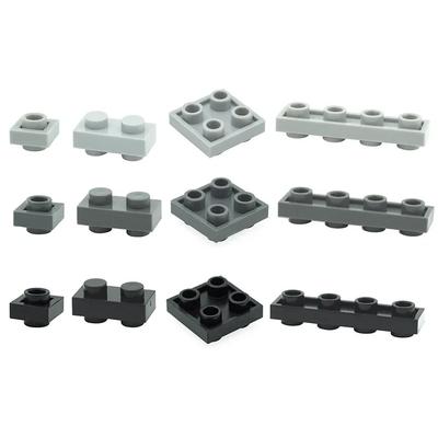 DIY Steine 1x1 1x2 2x2 1x4 Mit Noppen auf beiden Seiten MOC Technische Bausteine Bausätze Partikel Kreatives Spielzeug Für Kinder