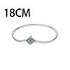 Original Copper Green Charms Lucky Four Leaf Clover Horseshoe Bead Earrings Pendant Fit Bracelet Necklace Jewelry