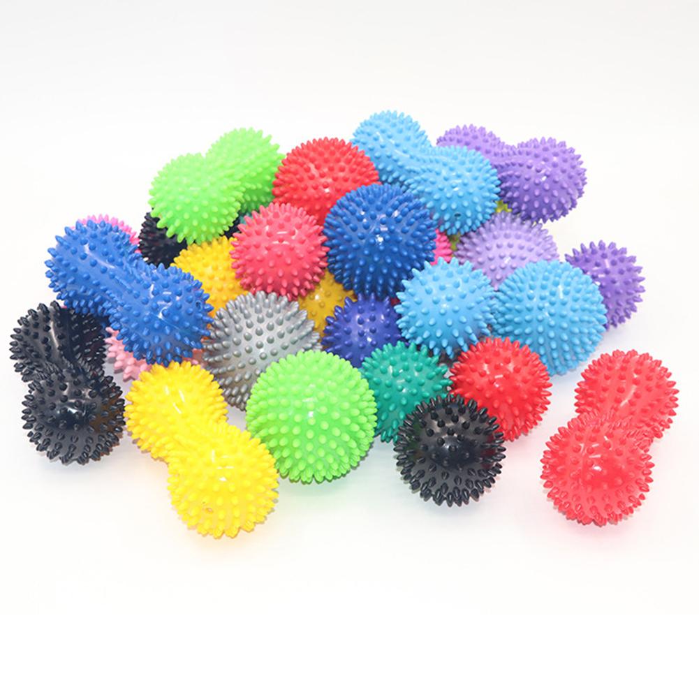 Spiky Massage Ball Massage Grip Ball Hand Fingers Flexibility Strength Exercise Hand Grip Ball For Hands Muscle Massage