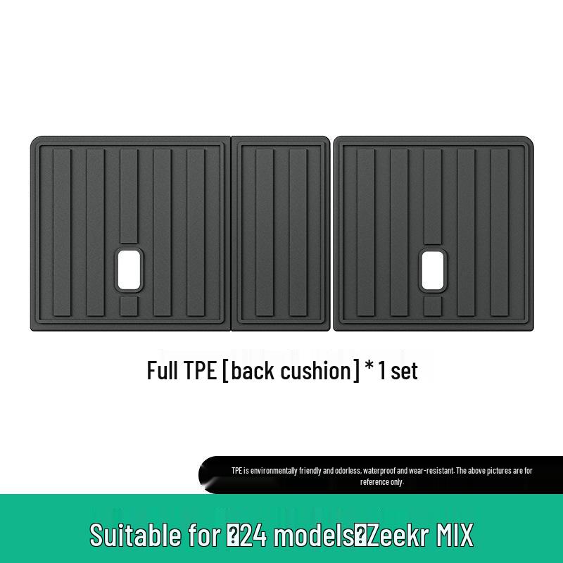 Eco-Friendly TPE Trunk and Seat Back Mat for 2024 Zeekr MIX