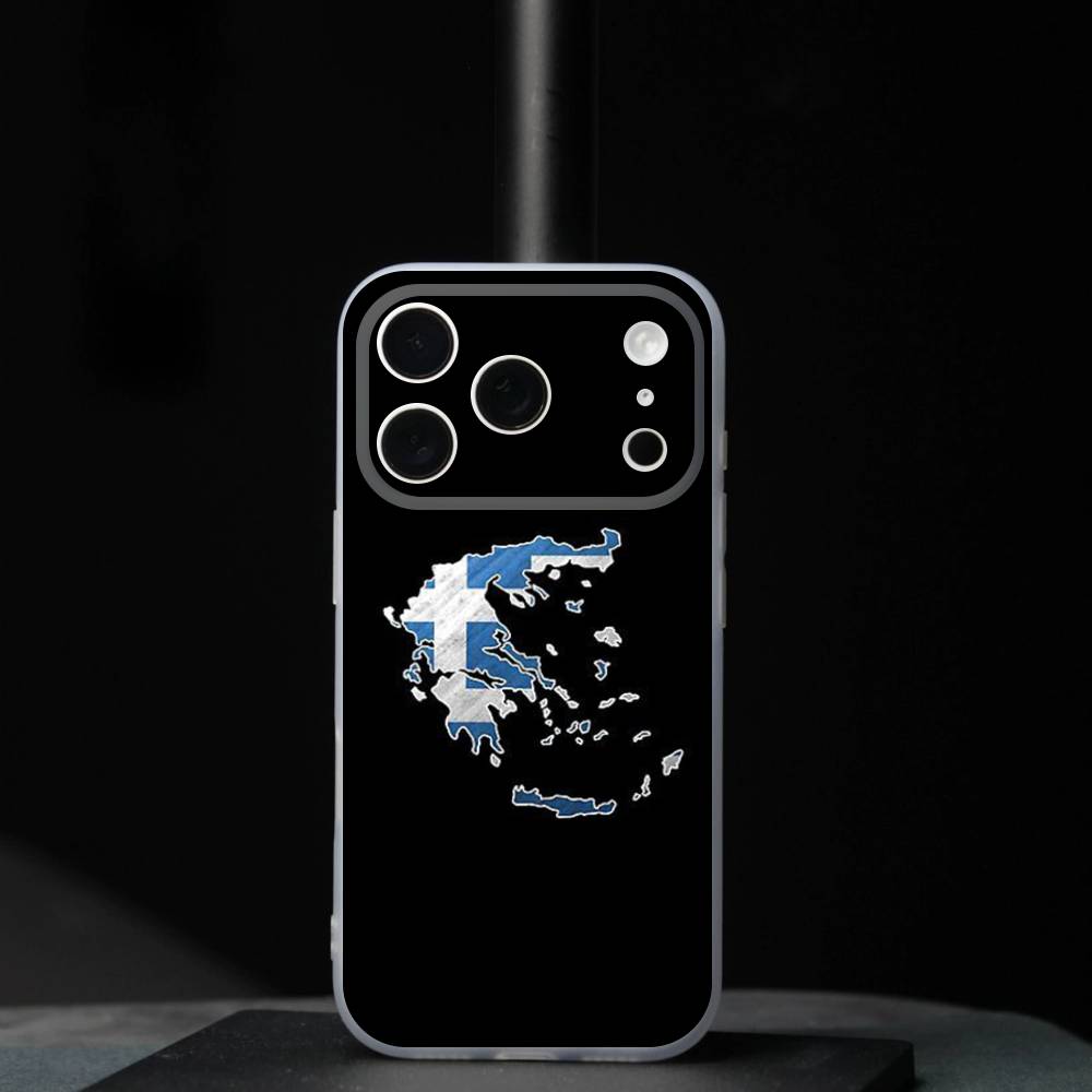 

Греция Флаг Греции Карта Для iPhone 17,16,15,14,13,12,11,Pro,Max,Plus,Mini,SE4,E Магнитный Для Magsafe Беспроводной Чехол для Телефона iPhone13mini