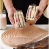 100PCS Transparent Sandwich Packaging Bag Plastic Baking Bag Hamburger Packing Bag  Party Supplies