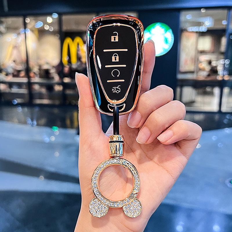 Chevrolet Car Key Cover for Volando, Malibu XL, Trax, Tracker, Blazer