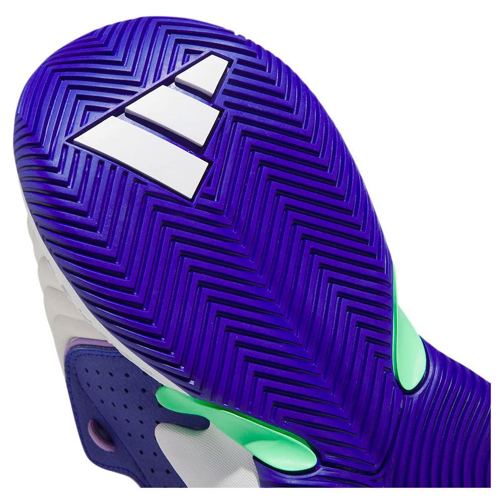 Adidas Trey Unlimited LRH33 Basketball Dash Blue Size Cm Men's Shoes, Gray/Footwear White/Lucid (HQ1019), 26.5