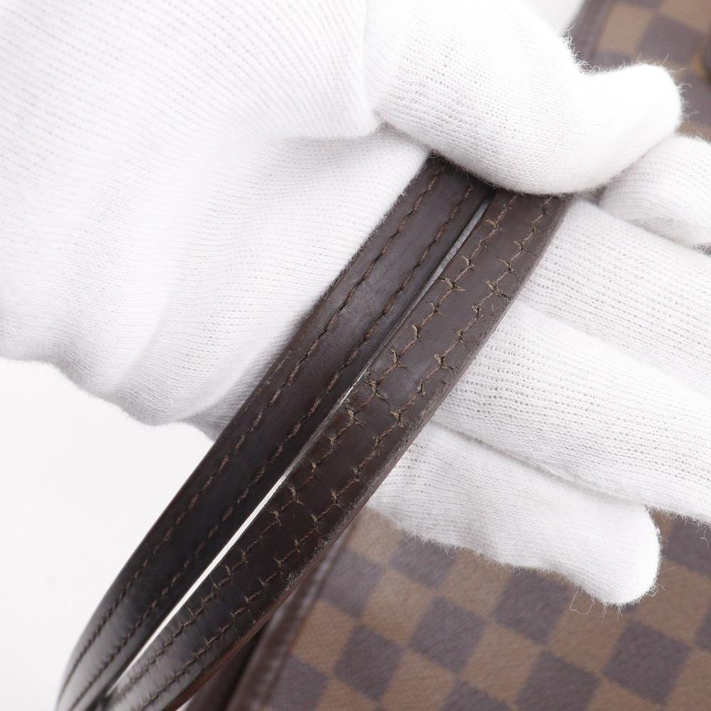 LOUIS VUITTON Neverfull GM Tote Bag N51106 Brown Damier canvas unisex Used