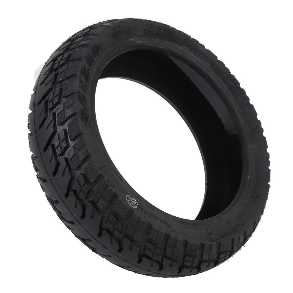 9.5x2.50 Scooter Tire 9.5 Inch Tubeless Tire Vacuum Outer Tire with Valve for KQi3 Electric Scooter