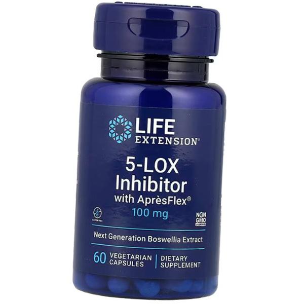 

Інгібітор, Екстракт босвелії, 5-LOX Inhibitor with ApresFlex, Life Extension 60 вегкапс (71346033) 60vcaps