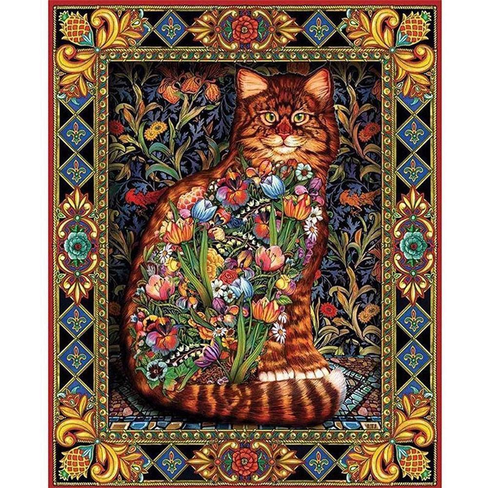 Diamond Painting 5D Full Drill Art Craft Cross Stitch Cat Kits Embroidery Decor Diamond Painting 5D Full Drill Art Craft Cross Stitch Cat Kits Embroidery Decor