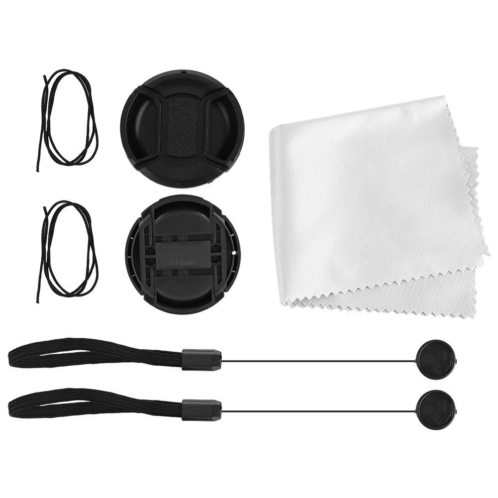 VBESTLIFE Anti Dust Protective Camera Lens Cover with Anti lost String Rope for NaCanon 49mm