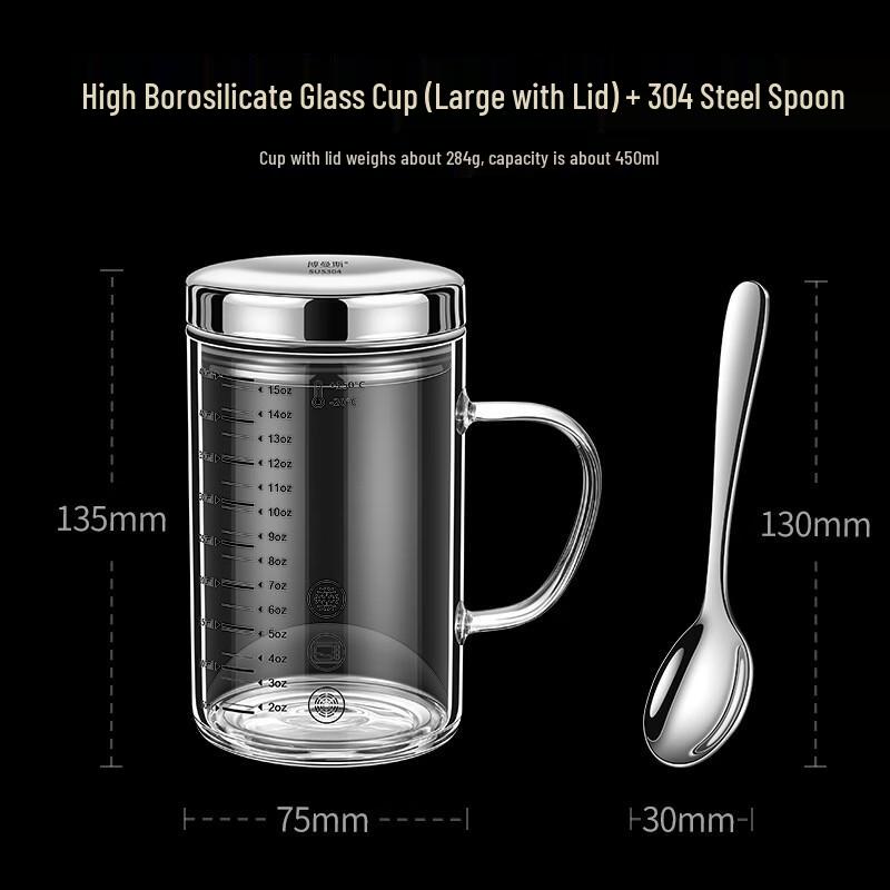Xihuo Heat-Resistant Glass Measuring Cup