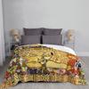 Baum des Lebens Stoclet Frieze Gustav Klimt Decken Fleece Neuheit Warme Überwurfdecke für Tagesdecke Herbst/Winter