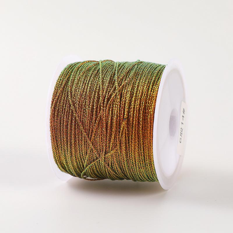 Iridescent Thread for DIY Weaving Jewelry: Bracelet, Necklace, Lanyard, 36912 Strands