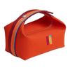 Bride-A-Brac 21 Cotton Toiletry Bag Small Women Bags Silver Orange H104346MV02