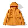 Outdoor Jacket Jacket Women's Tooling Multi-pocket Loose Casual Trendy Brand Hooded