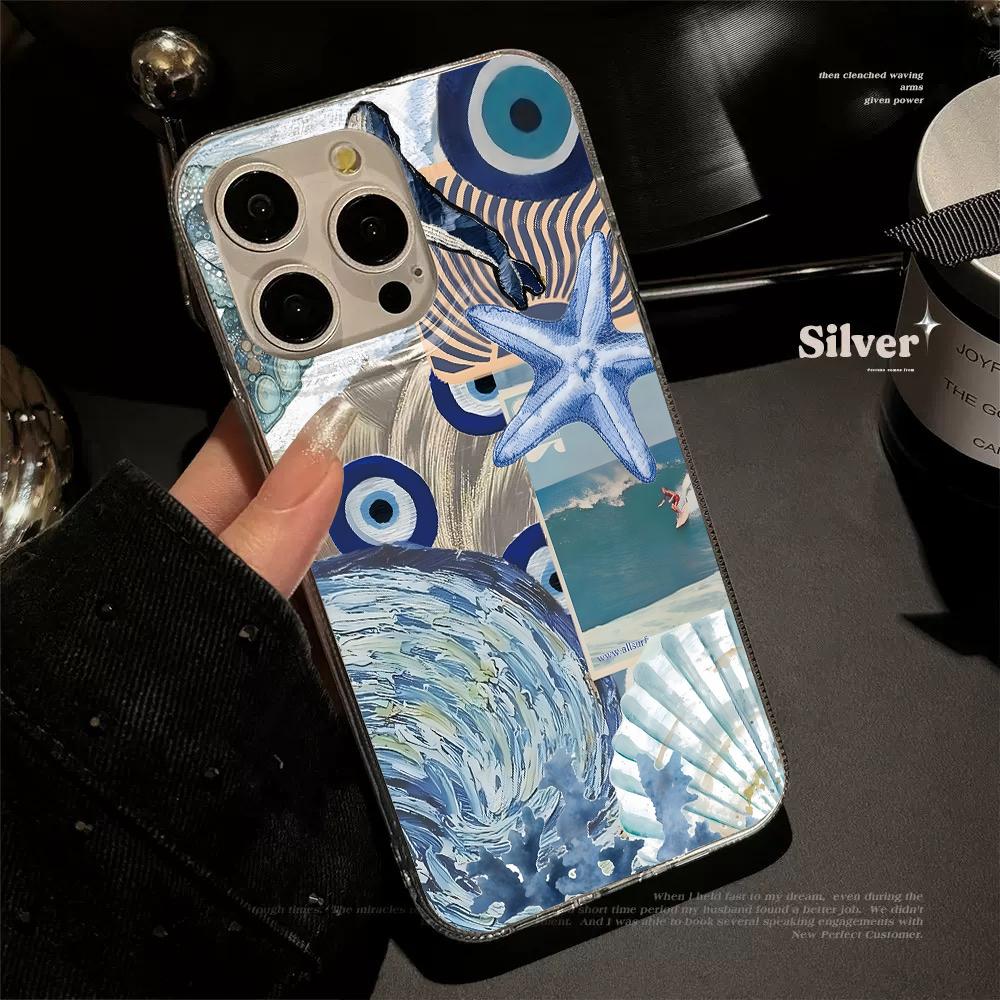 

Summer Tropical Fruit Sea Creature Phone Case For iPhone 17 16 15 14 13 12 11 Pro Max XS XR X 7 8 Plus 16E PC Shockproof Cover iPhone 15 Plus