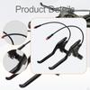 2x Bike Hand Brake Lever Black for Most Bicycles, Road Bikes, Mountain Bikes Spare Parts Handlebar