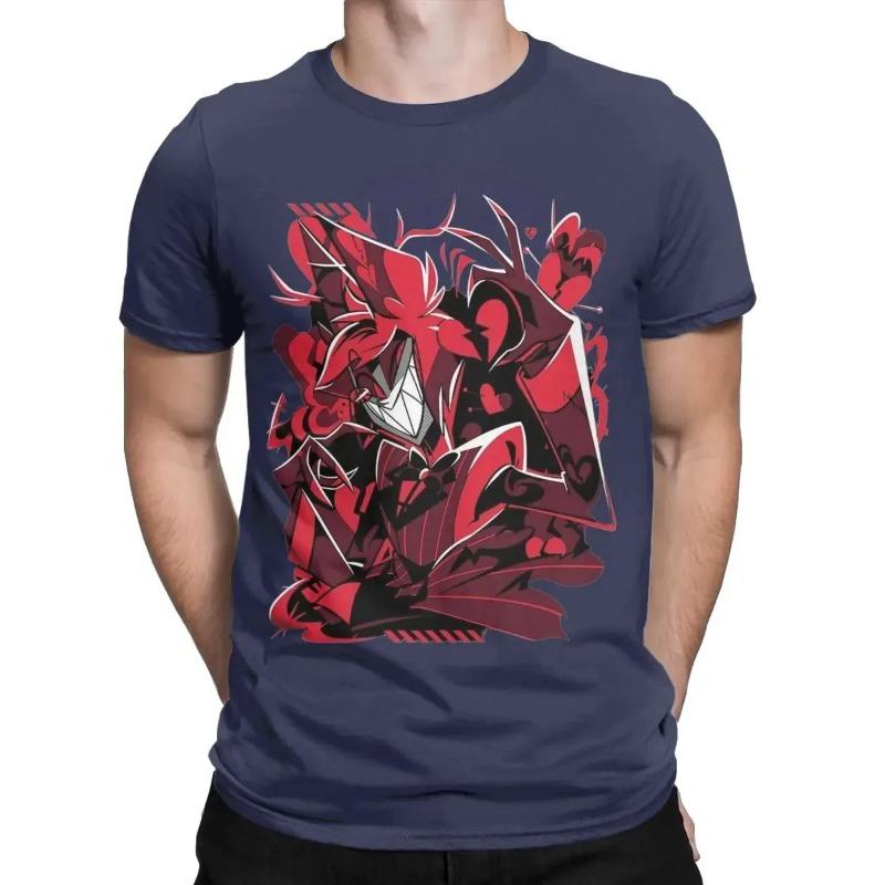 Pánské tričko Alastors z čisté bavlny, úžasné tričko s kulatým výstřihem, tričko s krátkým rukávem, oblečení, dárek k narozeninám.