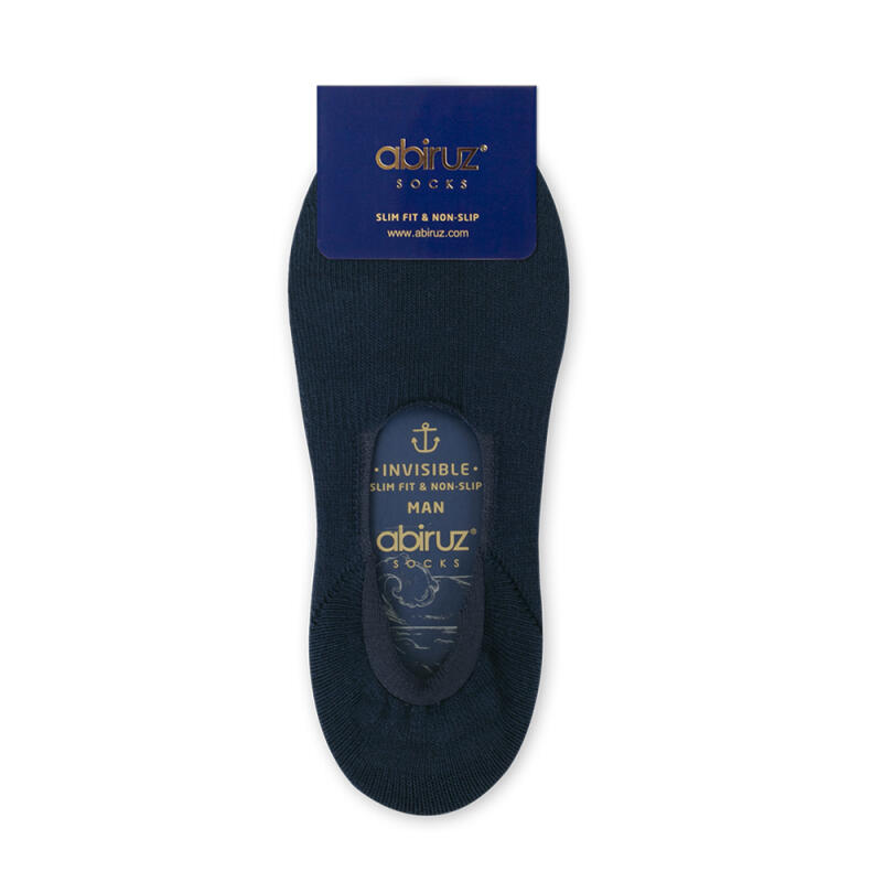 Men s Non-Slip Fake Socks Navy MK-10 Man (245~285mm)