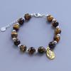 8mm Natural Stone Bracelet Multicolor Quartzs Amethysts Hematite Tiger Eye Beads Bracelets for Women Jewelry