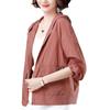 Sonnenschutzkleidung Damen Große Größe Anti-Ultraviolett Sommer Dünn Mutterjacke All-Match Locker Sonnenschutzkleidung