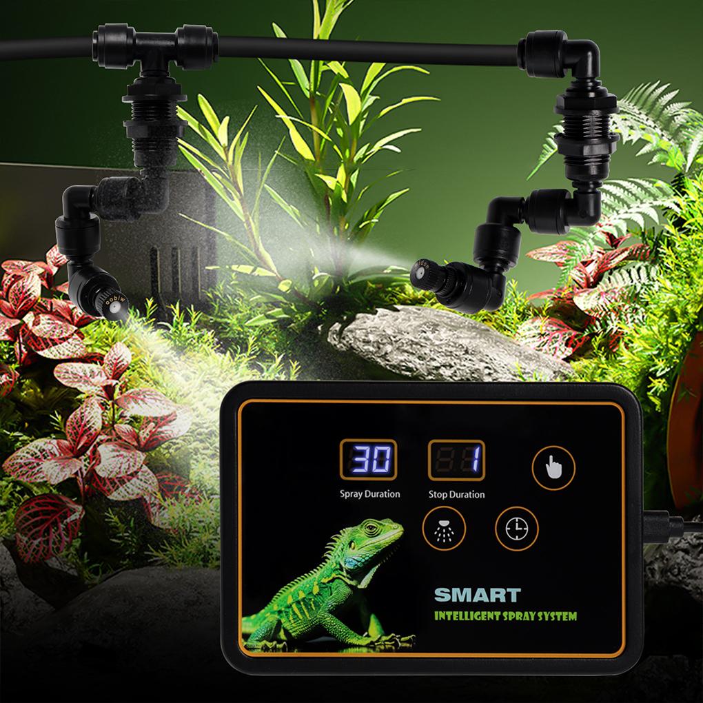 Rain Forest Tank Timing Spray System Various Installation Methods Automatic Timing Spray