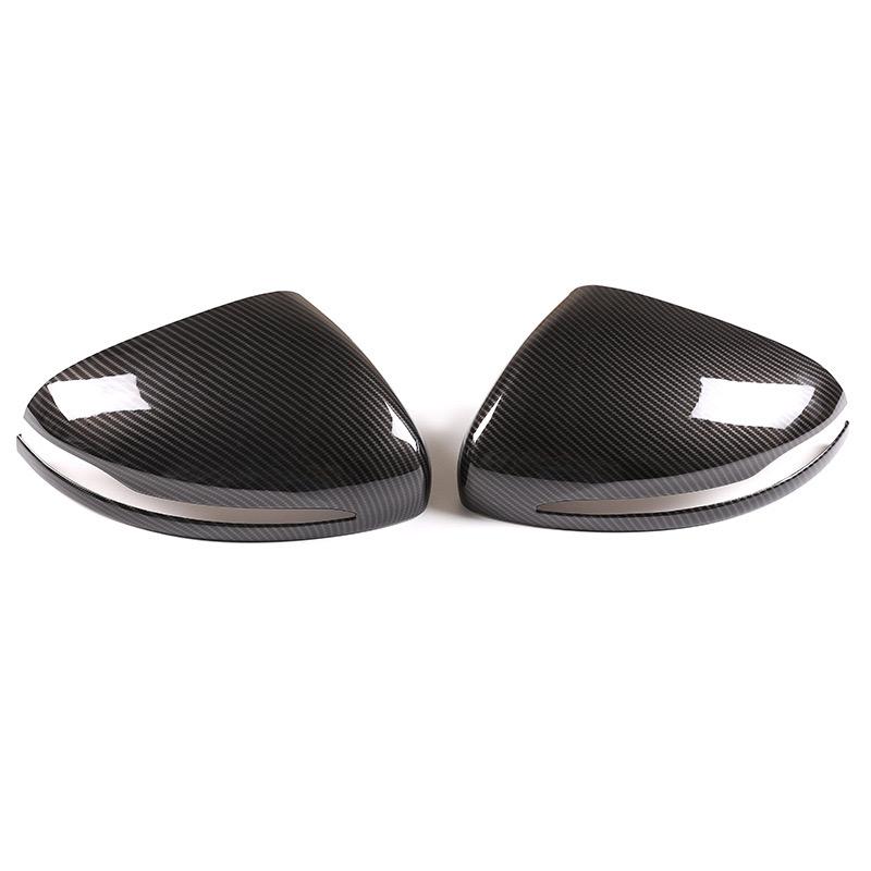 

For Mercedes-Benz X167 GLS W167 GLE V167 GLE W464 G-class modified reversing rearview mirror protective cover decorative shell Carbon fiber grain