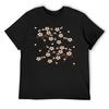 Kirschblüte mit Schmetterlingen Aquarell ModeDesigns T-Shirt für einen Jungen Rapper Grafik-T-Shirts Individuelle T-Shirts Pullover, Herren