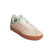 Adidas Vl Court 3.0 Comfortable Fashion Versatile Non-Slip Low-Top Casual Shoes Women Sneakers Beige Pink JP5348