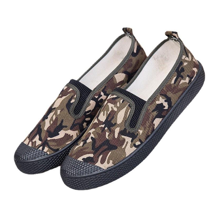 Jiefang shoes men's wear-resistant labor insurance rubber shoes labor non-slip migrant workers work yellow rubber shoes