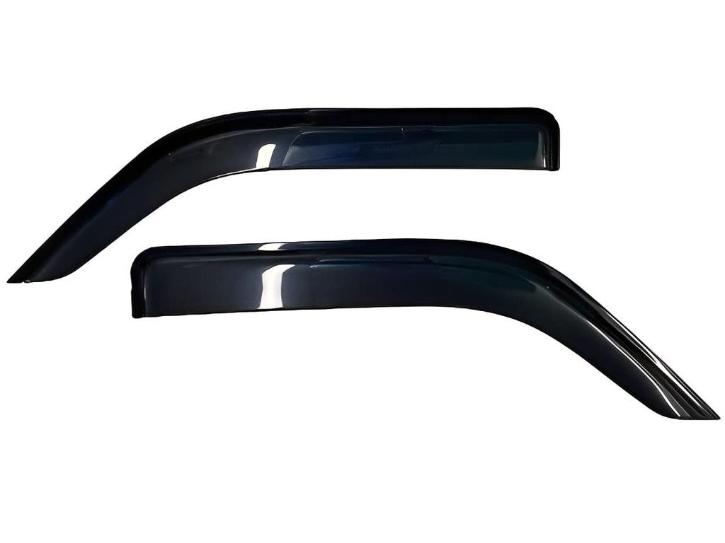 Wake Kogyo Original Door Visor Set for Daihatsu Hijet Toyota Pixis and Deck Van Made In Japan with Includes Mounting Hardware and Product Cargo, Atre,