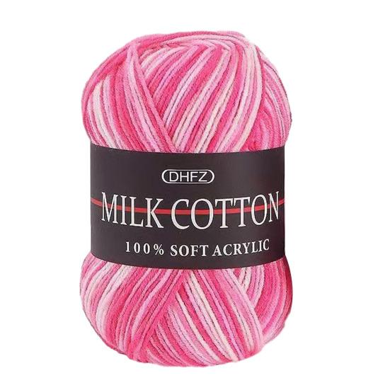 Gomitolo di Filato Multicolor 7,7 Iarde Filato in Fibra Acrilica Filato Colorato per Uso Artigianale per Lavorare a Maglia Uncinetto Maglioni Sciarpe Cappelli Bambole Artigianato Fai da Te