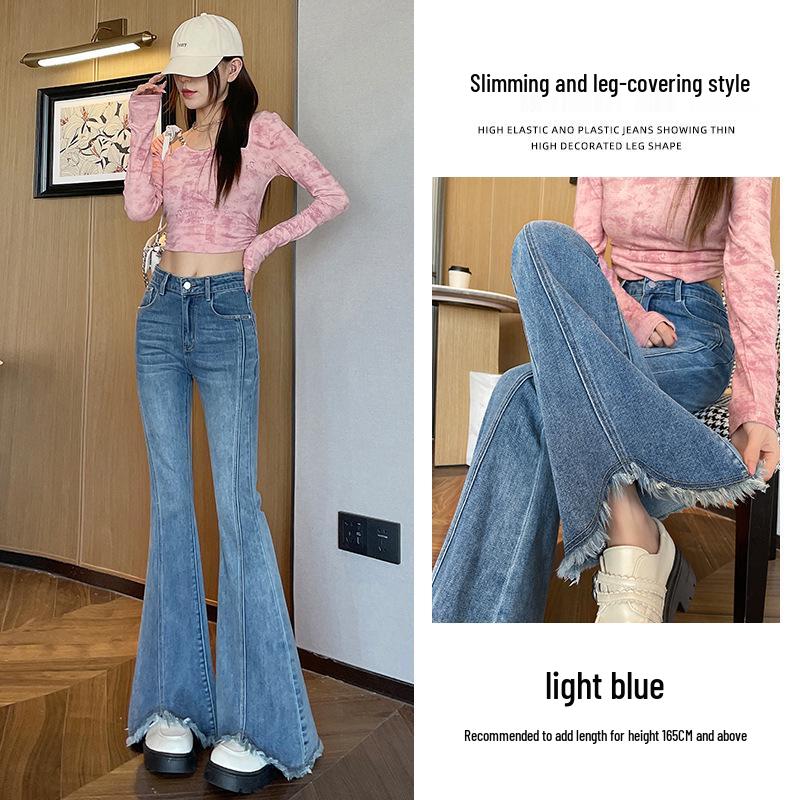 

Chic Harajuku Women s Loose Micro-flare Pants - Versatile Spring & Autumn Style M