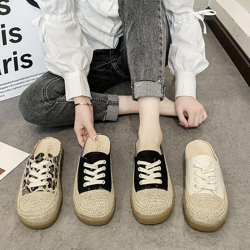 Fashion Slides Outside Shoes for Women Rubber Woman Slippers Mules Flat Sandals Natural Skin On Promotion Cheap Liquidation Clappers Vip